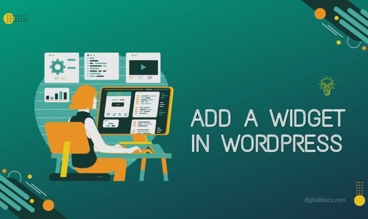 how to add a widget in wordpress