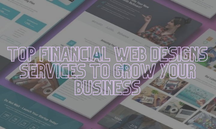 financial web design services